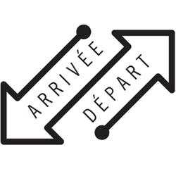 Image result for arrivée départ